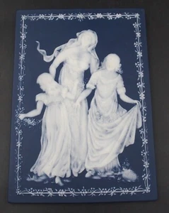 Mettlach Villeroy & Boch Ltd Ed 1978 Muttertag Mother's Day Phanolith Plaque - Picture 1 of 4
