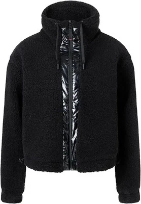 Chaqueta polar de peluche Bogner Fire & Ice Ninetta nueva con etiquetas.  Negro. Mediano Foto 1 de 4