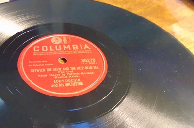 Eddy Duchin - Between Devil Deep Blue Sea / Ol' Man Mose (1943) Columbia 78 EX- - Image 1 of 3