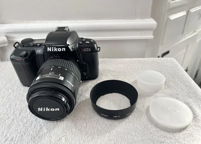 Near Mint Nikon N6006 35mm Film SLR Camera W/ AF 35-105mm F3.5-4.5. Tested. - Image 1 of 4