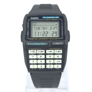 NOS CASIO DBC-63 NEOBRITE DATA BANK CALCULATOR VINTAGE DIGITAL WATCH 1995 - Picture 1 of 13