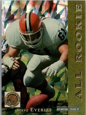 Juego profesional Steve Everitt #8 (RC) 1993 All-Rookies Cracked Ice Browns Michigan Foto 1 de 2