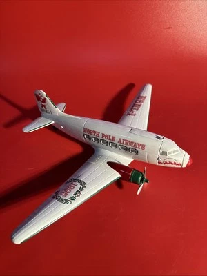1995 North Pole Airways DC-3 Vintage Airplane Bank Spec Cast Liberty Classics LE - Image 1 of 4