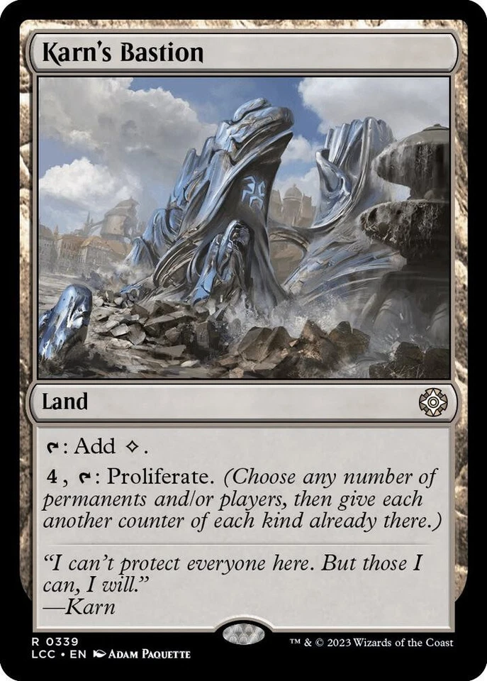 Karn's Bastion R Commander: The Lost Caverns of Ixalan Land 339 - Image 1 of 1