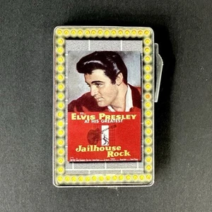 Póster electrónico recargable de butano Elvis Presley Jailhouse Rock película encendedor - Imagen 1 de 8