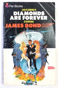 DIAMONDS ARE FOREVER. IAN FLEMING. JAMES BOND. PAN BOOKS 1971. ACCEPTABLE - Picture 1 of 5