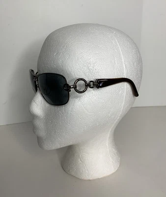 Gafas de sol para mujer Lulu Guinness L503 60-13-125 marrón bronce solo para monturas Foto 1 de 4