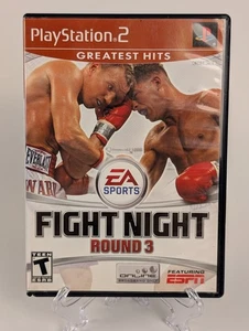 Fight Night Round 3 (Sony PlayStation 2 PS2) ➡️CIB - Tested - Excellent 📀! - Picture 1 of 5