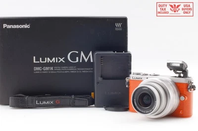 English OK![N MINT] Panasonic Lumix DMC GM1 GM-1 12-32mm Orange From JAPAN - Image 1 of 4