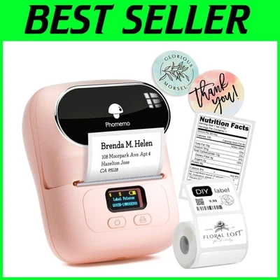 Effortless Labelling with M110 Thermal Label Printer – For Businesses & Crafts - Image 1 of 4
