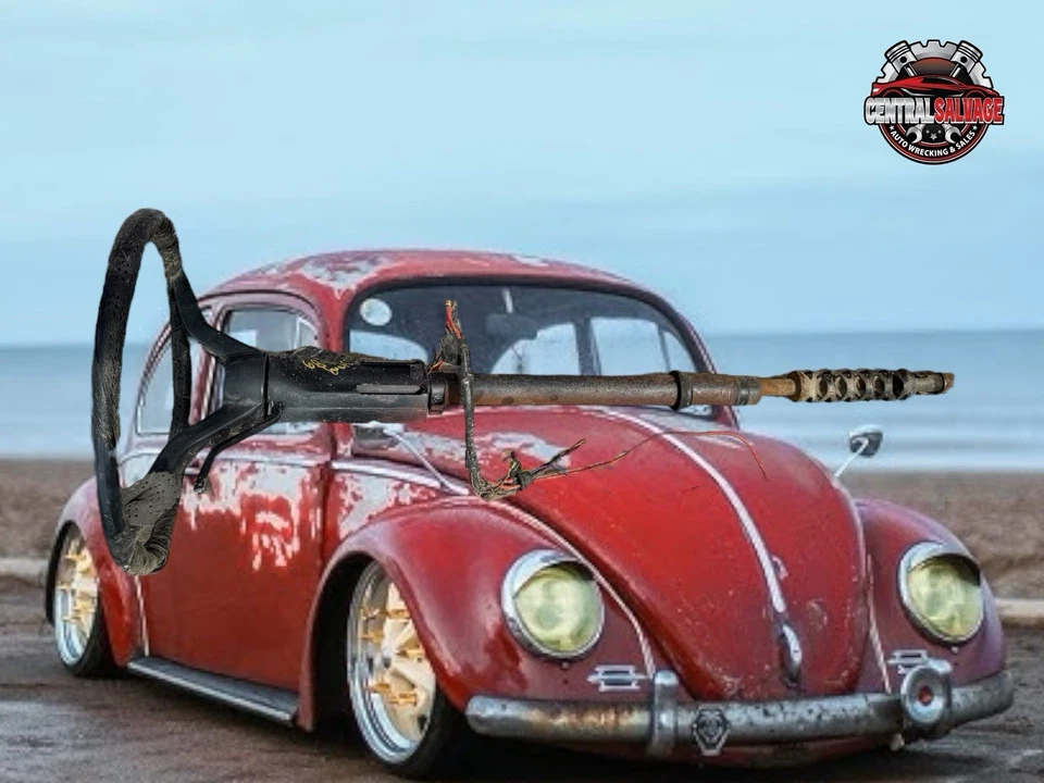 Volkswagen VW Beetle Bug 1969 volante y columna de dirección conjunto OEM Foto 1 de 4