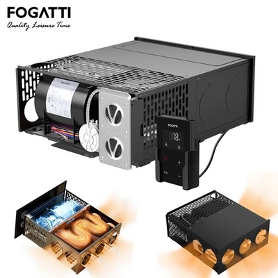 FOGATTI 25,000 BTU RV Furnace w/Thermostat Vertical Horizontal Vents RV Heater - Image 1 of 4