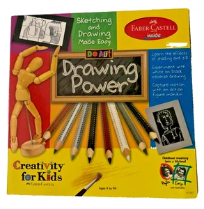 S225 - NEW - Creativity for Kids - DO ART - DRAWING POWER by FarberCastell - Picture 1 of 12