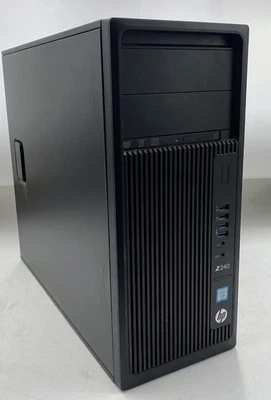HP Z240 Tower Workstation, E3-1245 V5 CPU, 16GB RAM, No HDD/OS - Image 1 of 4