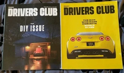 Hagerty Drivers Club Magazines Lot #86 Jul/Aug 2024 #90 Mar/Apr 2025 Corvette  Foto 1 de 2