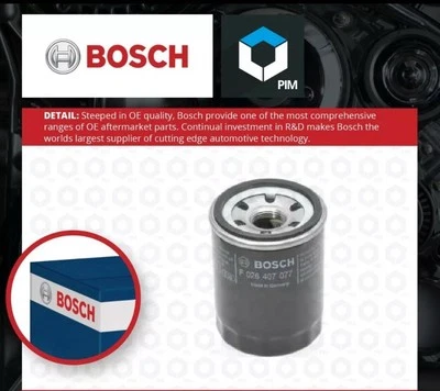 Oil Filter fits HONDA JAZZ 1.2 1.3 1.4 1.5 2002 on Bosch 04154PR3E00 15200PH1004 - Image 1 of 2