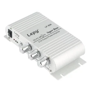 Super Bass 12V Car Auto CD MP3 Hi-Fi Stereo Audio Amplifier 2Ch Output Power FM - Picture 1 of 8