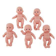 12cm Realistic Baby Doll Vinyl Newborn Infant Simulation Model Kids Toys Gif*oa