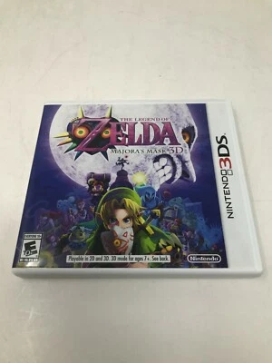Estuche Manual Solo SIN JUEGO Legend of Zelda Majora's Mask 3D Nintendo 3DS Auténtico Foto 1 de 3