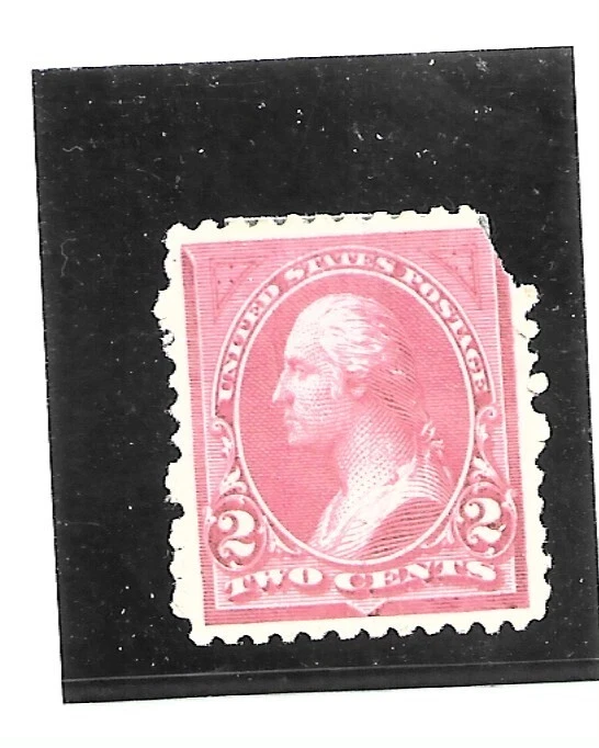 u.s. stamps 19th century unused  Washington Carmine  Type 1 scott #250  1894 - Image 1 of 1