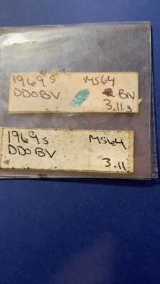 1969 Wheat Pennies  Errors DD Red Brown Most Beautiful Mistake I Have Seen - Image 1 of 2