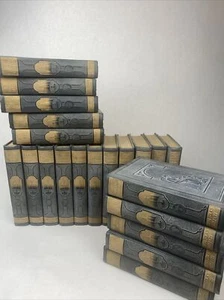 1929 21 Volume Set Young Folks Library Fourth Edition Auxiliary Education League - Picture 1 of 24