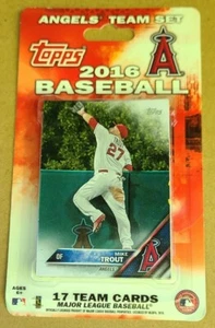 2016 Topps Baseball Los Angeles Angels 17 Karten Team Set Mike Trout - Bild 1 von 2