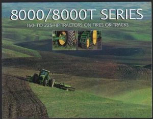 Folleto de tractores John Deere serie 8000 y 8000T - Imagen 1 de 2
