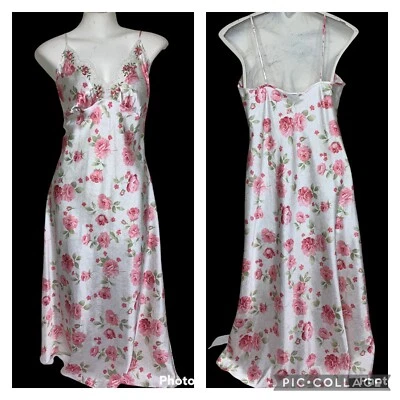 Maxi Vestido Sin Mangas California Dynasty Camisón Lencería Mediano Cottage Rose Foto 1 de 4