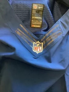 NIKE NFL Trikot Herren PLAYERS ON-FIELD Authentic LEER Größe 52 Blau Neu mit Etikett - Bild 1 von 11