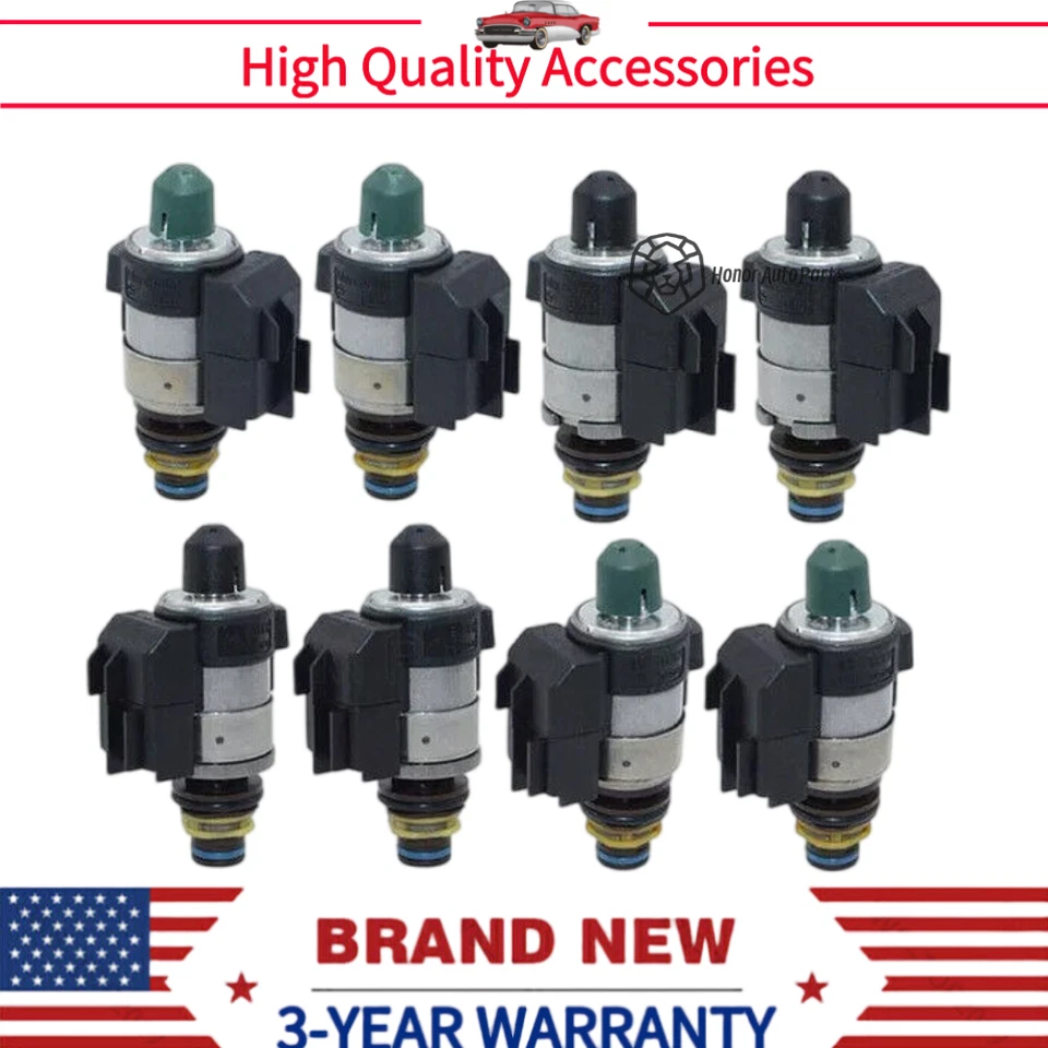 8pcs 722.9 7 Speed Automatic Transmission Solenoid Kit Fits For Mercedes-Benz Foto 1 de 4
