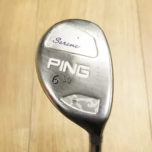 PING Serene 30* Womens Right Hand 6 Hybrid ULT 210 Lite Ladies Graphite - Picture 1 of 9