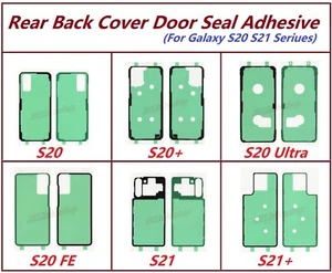 OEM Rear Cover Door Seal Adhesive For Samsung Galaxy S20 S20+ Ultra FE S21 + - Picture 1 of 25
