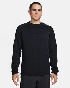 Nike APS Therma Fit ADV Training Crew Top Versatile Mens Large FN2973-010 Black - Picture 1 of 8