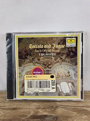 Toccata & Fugue Bach Organ Music Karl Richter - NEW & Sealed Foto 1 de 3
