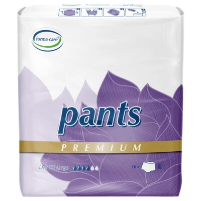 FORMA-CARE 10 XXL Adult Nappies Incontinence Pull up Pants Extra Extra Large - Pack of 10