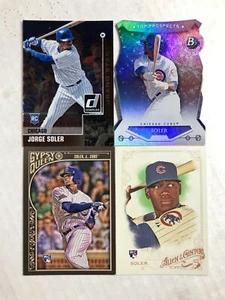 JORGE SOLER LOT OF 4 2014 Platinum DIE CUT RC + DP RC + A&G RC + Gypsy Queen RC! - Picture 1 of 6