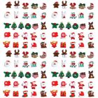  200 Pcs Resin Patch Phone Case Accessories Christmas Ornaments Small