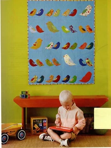 Birds Of A Feather Quilt Pattern Pieced/Applique KK - Picture 1 of 1