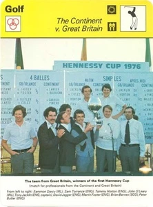 GREAT BRITAIN GOLF TEAM 1979 Sportscaster card #65-12 (Hi Number) - Picture 1 of 2
