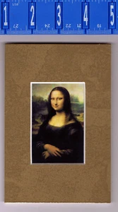 Mona Lisa by Da Vinci - Matted Art 4X6 - Picture 1 of 1