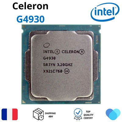Processeur Intel Celeron G4930 3.2Ghz - Photo 1/2