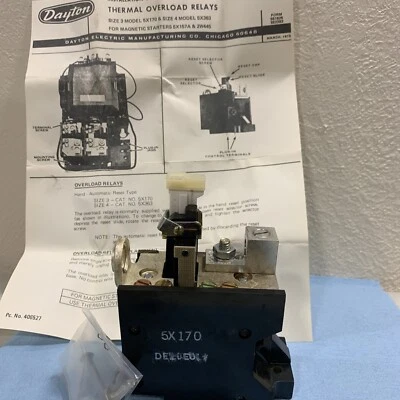 Dayton Thermal Overload Relays 5X170 - Image 1 of 4
