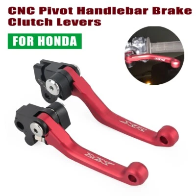 For HONDA XR250R XR400R XR650R 2000-2004 CNC Pivot Handlebar Brake Clutch Lever — 第 1/4 张图片