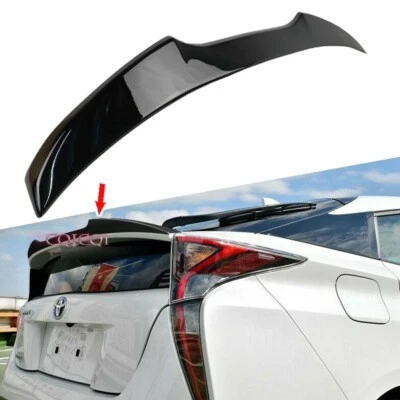 Glossy Black For Toyota Prius ZVW50 XW50 LE XLE M Rear Trunk Spoiler 15-22 Foto 1 de 4