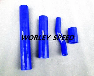 Blue Silicone Radiator Hose For Aftermarket Suzuki GT750 GT 750 - Picture 1 of 6
