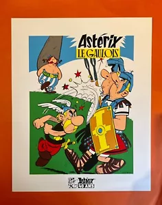 UDERZO GOSCINNY Sérigraphie ASTERIX Anniversaire MONOPRIX / PRISUNIC 1999 NEUF - Imagen 1 de 1