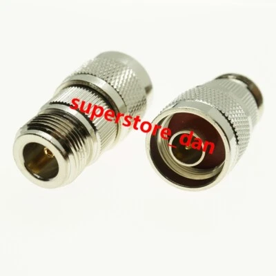 1Pcs N Male plug to N Female jack Straight Extension RF Cable Adapter Connector - Image 1 of 4