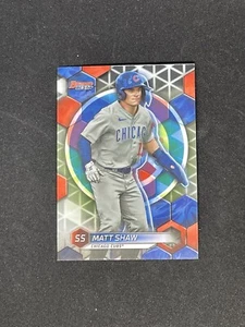 2023 BOWMANS BEST MATT SHAW TP-28 Top Prospect Matt Shaw Chicago Cubs Prospect - Imagen 1 de 2