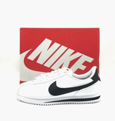 *NUEVO* Nike Cortez Basic SL (GS) Blanco/Negro Juvenil (904764 102) Foto 1 de 4